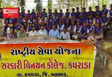 કપરાડાની સરકારી વિનયન કોલેજની એન.એસ.એસ. વાર્ષિક શિબિર પાનસ ખાતે સંપન્ન..