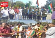 ધરમપુરના બે નિવૃત જવાનોની યોજાઈ સન્માન યાત્રા.. ધરમપુર- કપરાડા MLA અને નિવૃત જવાનો રહ્યા ઉપસ્થિત..