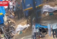 વાંસદાના જામલીયા પાસે આઈસર અને બાઈક વચ્ચે અકસ્માત.. એક વ્યક્તિના ઘટના સ્થળ પર જ રામ રમી ગયા..