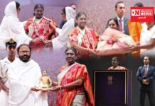 ધરમપુરમાં રાષ્ટ્રપતિ દ્રૌપદી મુર્મુનું આગમન..મોહાનગઢ પર રાજ સભાગૃહન ખુલ્લું મૂક્યું.. આદિવાસી સાડીઓ, ઘરેણાં અને નૃત્યોથી કરાયું સ્વાગત..