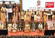 રાષ્ટ્રપતિ શ્રીમતી દ્રૌપદી મુર્મુના અધ્યક્ષસ્થાને સુરતની SVNITનો 20મો પદવીદાન સમારોહ યોજાયો.