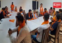 વલસાડ ભારતીય જનતા યુવામોર્ચાની લોકસભાની ચૂંટણીને લઇને સંગઠનાત્મક કાર્યક્રમો માટે ધરમપુરમાં યોજાઈ કારોબારી બેઠક..