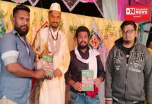 સોનગઢમાં આદિવાસી યુવાએ લગ્નમાં કાયદાકીય જનજાગૃતિ ફેલાવવા અનુસૂચિ 5 અને પૈસા એક્ટની માર્ગદર્શિકા પુસ્તકનું કર્યું મહેમાનોને વિતરણ..