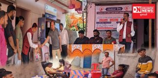 અર્શ ક્લિનિક અને ઇન્દુ બ્લડ બેંકના સહયોગથી રંગપુર (સ) ખાતે યોજાયો બ્લડ ડોનેશન કેમ્પ..