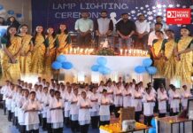 વાંસદામાં રાધા કિશન સ્કૂલ ઓફ નર્સિંગ દ્વારા લેમ્પ લાઇટિંગ અને શપથ ગ્રહણ સમારોહનું થયું આયોજન..