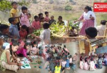 ધોરણ 3 થી 5 ના છાત્રાલયના વિદ્યાર્થીની પરીક્ષા પૂરી થયા બાદ પ્રવૃતિ સાથે પ્રકૃતિનું શિક્ષણ …ખડકી