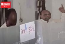 મનસુખ વસાવાએ પત્ની સાથે કર્યું મતદાન.. મતદાન કરવાનો મળેલો અધિકારનો લોકો ઉપયોગ કરે એમ કહ્યું..