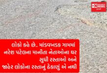 ‘અનંત પટેલ’ના મત વિસ્તારમાં આવતા માંડવખડક ગામના રોડ-રસ્તાના કામો શું ‘નરેશ પટેલ’ નક્કી કરે છે ? લોકચર્ચા
