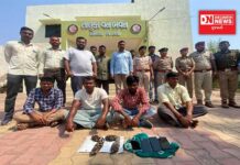 સોનગઢમાં વન્યજીવનો શિકાર કરી અવયવ વેચતા આરોપીઓ ઝડપાયા..