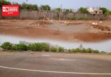 સ્કૂલના વિદ્યાર્થીઓ પાસેથી હેલિપેડ બનાવી મેદાન છીનવી લેતું ઉચ્છલ તાલુકાનું વહીવટીતંત્ર..