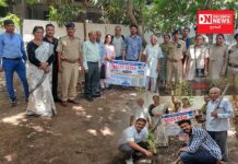 પુસ્તક પરબ વલસાડ દ્વારા યોજાયો વિશ્વ પર્યાવરણ દિવસે વૃક્ષારોપણ કાર્યક્રમ..