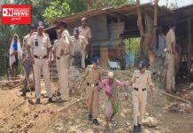 સેલવાસ નગરપાલિકા વિસ્તારમાં ઘર ખાલી કરાવતાં આદિવાસી પરિવાર બેઘર બન્યું..