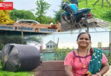 ધરમપુરમાં ટ્રકમાંથી પાણીની ટાંકી છટકતા રસ્તાની બાજુમાં ઉભી મહિલાના માથા પર પડતાં મહિલાનું ઘટના સ્થળે જ મોત..