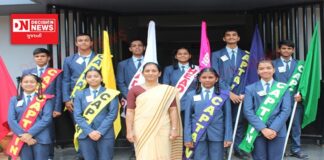 ડાંગ જિલ્લાની દીપ દર્શન શાળામાં ‘કેપ્ટન સમારોહ’ ની ઉજવણી કરાઇ..
