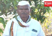 સાગબારા જુની RTO ઓફીસ નજીક પડેલા ખાડામાં બાઈક સ્લીપ થઇ જતાં એક ઈસમનું મોત..