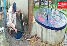 ઉમરપાડા પોલીસ સ્ટેશનમાં વરસાદના પાણીને વોટર હાર્વેસ્ટિંગ સિસ્ટમ પાણીની અછત વાળા ગામો માટે ઉત્તમ ઉદાહરણ..