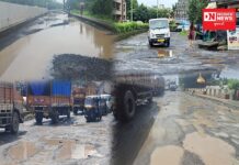 દાનહમાં ભારે વરસાદ બાદ રોડની હાલત ખરાબ.. સામાન્ય લોકો ખરાબ રસ્તાથી ત્રાહિમામ..