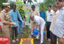 ધારાસભ્ય જીતુ ચૌધરીની અધ્યક્ષતામાં કપરાડા તાલુકાના મોટાપોંઢા હાઈસ્કૂલ ખાતે વન મહોત્સવની ઉજવણી..