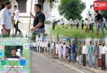 ધરમપુરમાં સ્વચ્છતા હી સેવા 2024 અભિયાન અંતર્ગત સેલ્ફી પોઈન્ટ ઇન્સ્ટોલેશન અને હ્યૂમન ચેઇન..