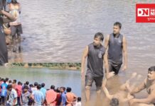 વાંસદાના સરા ગામથી પસાર થતી અંબિકા નદીમાં નાહવા પડેલા 3 મિત્રો પૈકી 1નું ડૂબી જતાં મોત..