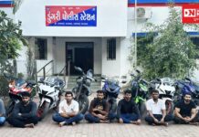 વલસાડમાં સ્ટંટ કરતા 9 બાઈકર્સ યુવકોની પોલીસે કરી ધરપકડ, કડક કાર્યવાહી ધરાઈ હાથ..