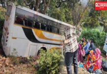 સેલવાસમાં મુસાફરોથી ભરેલી ખાનગી બસની બ્રેક ફેલ થઈ જતાં ઝાડીઓમાં ટકરાઈ.. 1 નું મોત 10 થી વધુ ઘાયલ..