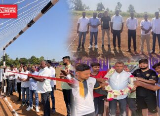 ઉમરપાડા તાલુકાના ચિતલદા ગામમાં થયું ફુટબોલ ટુર્નામેન્ટનું આયોજન..25 ટીમોના 375 રમતવીરો લીધો ભાગ..