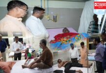 કપરાડામાં કુંભઘાટના બસ અકસ્માતના ઇજાગ્રસ્ત મુસાફરો અને દેવસરની આગ દુર્ઘટનામાં ઘાયલ કામદારોની હોસ્પિટલમાં સાંસદ ધવલ પટેલ મુલાકાતે..