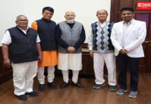 PM નરેન્દ્ર મોદી સાથે સાંસદ ધવલ પટેલની આગેવાનીમાં વલસાડ- ઉમરગામ ધારાસભ્યની શુભેચ્છા મુલાકાત..