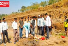 દમણગંગા યોજના હેઠળ કપરાડા તાલુકાની નાની પલસાણ નદી પર થયું છે ધારાસભ્ય જીતુભાઈ ચૌધરીના હસ્તે ચેકડેમનુ ખાર્તમુહર્ત