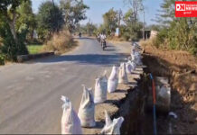 ઉમરપાડા થી કેવડી જતા રાજ્ય ધોરી માર્ગ પર નવા પુલિયા બાંધકામ ઠપ્પ.. મુસાફરીઓની સલામતી કોની જવાબદારી ?