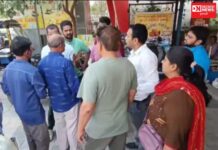 વલસાડમાં ટ્રિપલ અકસ્માત કાર..રિક્ષા અને બાઇક અથડાયાં…