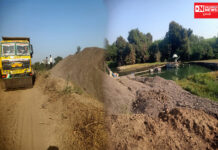 ઝઘડિયા તાલુકાના સારસા ગામે માધુમતિ ખાડીમાં નાવડીના ઉપયોગથી રેત ખનન કરાતા ચકચાર