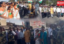 પુલવામાના CRPFના 40 શહીદોને નાનાપોઢા બિરસા મુંડા સર્કલ પર અપાઈ ભાવભીની શ્રદ્ધાંજલિ..