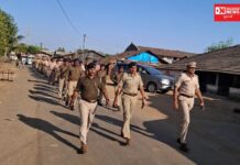 ઉમરપાડા તાલુકાની પેટા ચૂંટણીમાં જબરજસ્ત બંધોબસ્ત નાયબ પોલીસ અધિક્ષકશ્રી બી.કે.વનાર પણ હાજર..