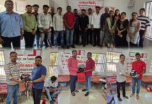 પારડી અને ધરમપુર તાલુકાના સૌ યુવામિત્રો દ્વારા સ્વૈચ્છિક રકતદાન શિબીરનું કર્યું સફળ આયોજન..