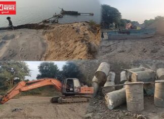 ગેરકાયદેસર રેત ખનનનો વિવાદ .. ઝઘડિયા તાલુકાના રાણીપુરા ગામે ફ્લાઇંગ સ્કવોડના દરોડા દરમિયાન લાખો રૂપિયાનો મુદ્દામાલ જપ્ત..