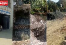 ધરમપુર શિક્ષણ વહીવટીતંત્ર ૧ વર્ષે જાગ્યું ખરું… રાજપુર તલાટ ગામની પ્રાથમિક શાળાનું બાંધકામ થયું શરુ..બાળકોમાં ખુશીનો માહોલ