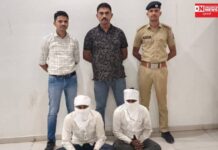 ખેરગામ નાંધાઇ મેળામાં ચેઇન સ્નેચિંગની ઘટના.. ગણતરીના કલાકોમાં આરોપી પકડી લેતી ખેરગામ પોલીસ