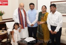 અમિતભાઈ શાહની દિલ્હી ગૃહ મંત્રાલય ખાતે લોકસભાના દંડક, વલસાડ-ડાંગના સાંસદ ધવલભાઈ પટેલે અને જિલ્લાના સહકારી આગેવાનો સાથે કરી મુલાકાત..