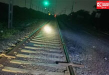 રેલવે ફાટક ઓળંગવા જતા ટ્રેન અડફેટે એસ.ટી. ના ચાલકનું મોત..
