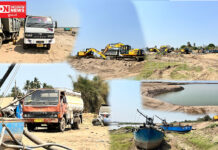 ભરૂચના મંગલેશ્વરના ગૌચરણમાં પર્યાવરણની મંજૂરી વિના ચાલતી રેતીની લીઝોમાં કોણા છુપા આશીર્વાદ…