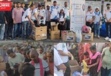 સરકારી પોલીટેકનિક વલસાડના NSS યુનિટ દ્વારા સામાજીક ઉન્નતિના પ્રયાસ માટે જરૂરિયાતમંદોમાં પગરખાં, કપડાં અને ટોપી વિતરણ