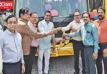 સુરતના એનઆરઆઈ અગ્રવાલ સમાજના 31 દાનવીરોએ લગભગ 10 કરોડ રૂપિયાની 31 બસોનું દાન કર્યું..