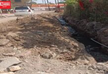 વાપી બલીઠામાં ગટર માટે ખોદેલો ખાડો ખુલ્લો છોડી દેતા સ્થાનિકોને હાલાકી…