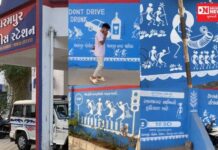 ધરમપુર પોલીસની સરાહનીય કામગીરી.. વારલી ચિત્રો દ્વારા લોકજાગૃતિ ફેલાવવાની પહેલથી લોકોમાં વાહવાહી..