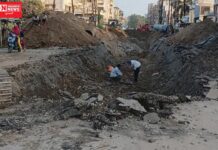 નવસારીના છાપરા રોડની હાલાકી 15મી બાદ હળવી થશે…