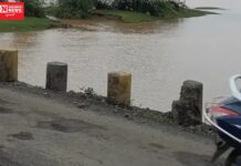 વલસાડના ખેરગામ જતાં કૈલાસ રોડ પર વરસાદમાં પૂરના પાણી બ્રિજ પર વહેતા ચાલકોને જીવનું જોખમ…