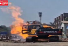 દમણમાં JCBથી ગેસ લાઈન તૂટતાં આગ ભભૂકી..રીંગણવાળા વિસ્તારમાં 20 ફૂટ ઊંચી આગની જવાળાઓ ઊઠી..