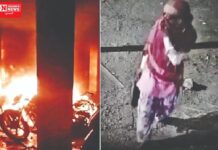 સુરતમાં મહિલાનાં કપડાં પહેરી આવેલા યુવકે પાર્ક વાહનો સળગાવી દીધા…